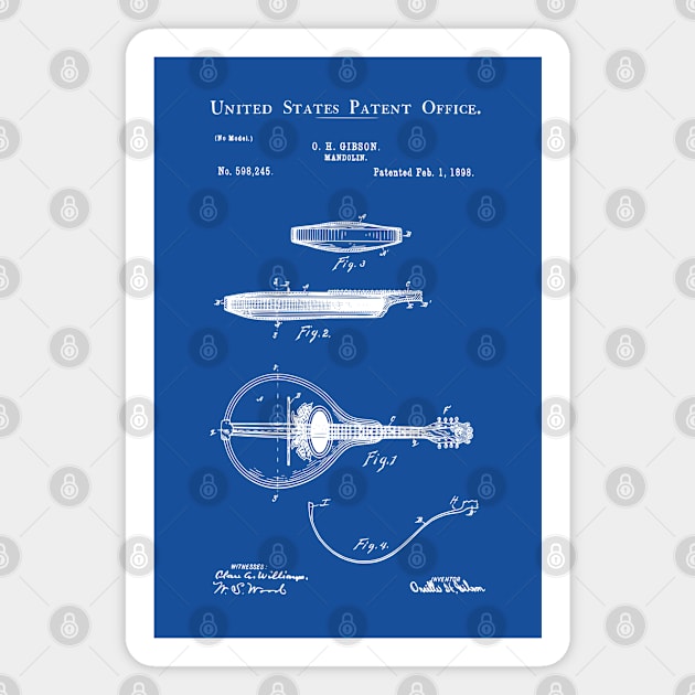 US Patent - Mandolin Magnet by Taylor'd Designs